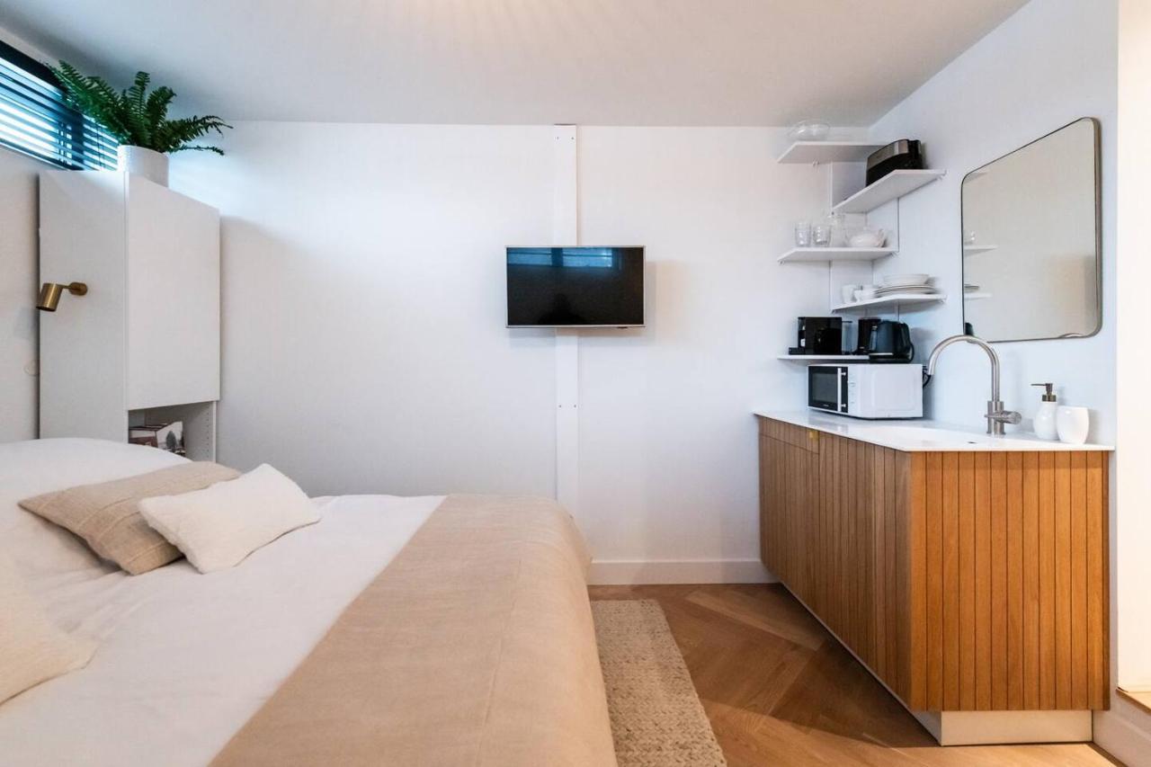 Ferienwohnung Beautiful Amstel Houseboat Amsterdam Exterior foto